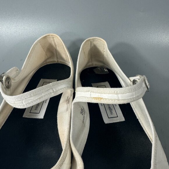 Drogheria Crivellini Home  Limited Square Toe White Niger, Size 38 - Picture 5 of 14